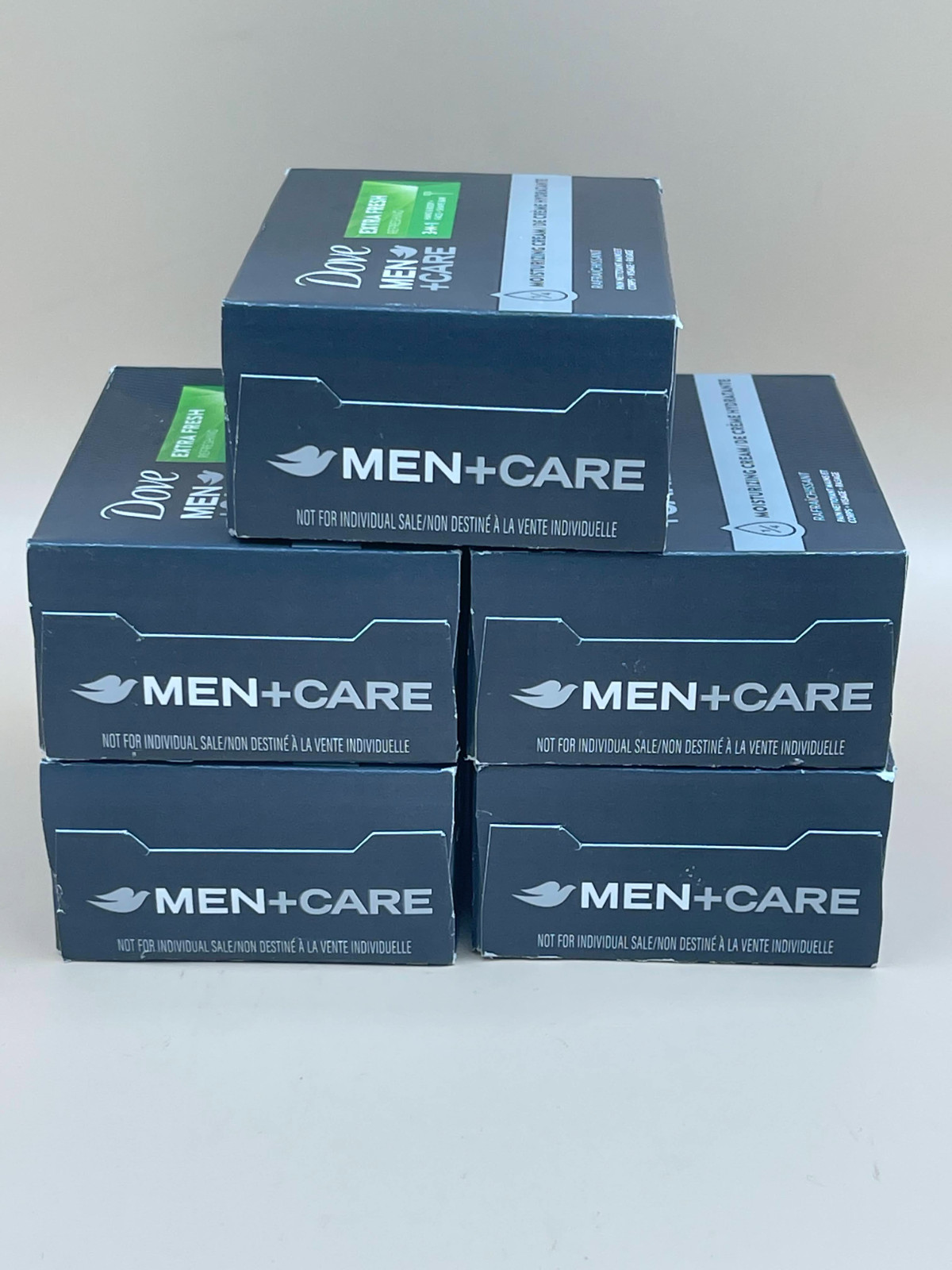 DOVE MEN + CARE Bar 3 in 1 Cleanser for Body Face and Shaving 3.75 oz 5 Bars