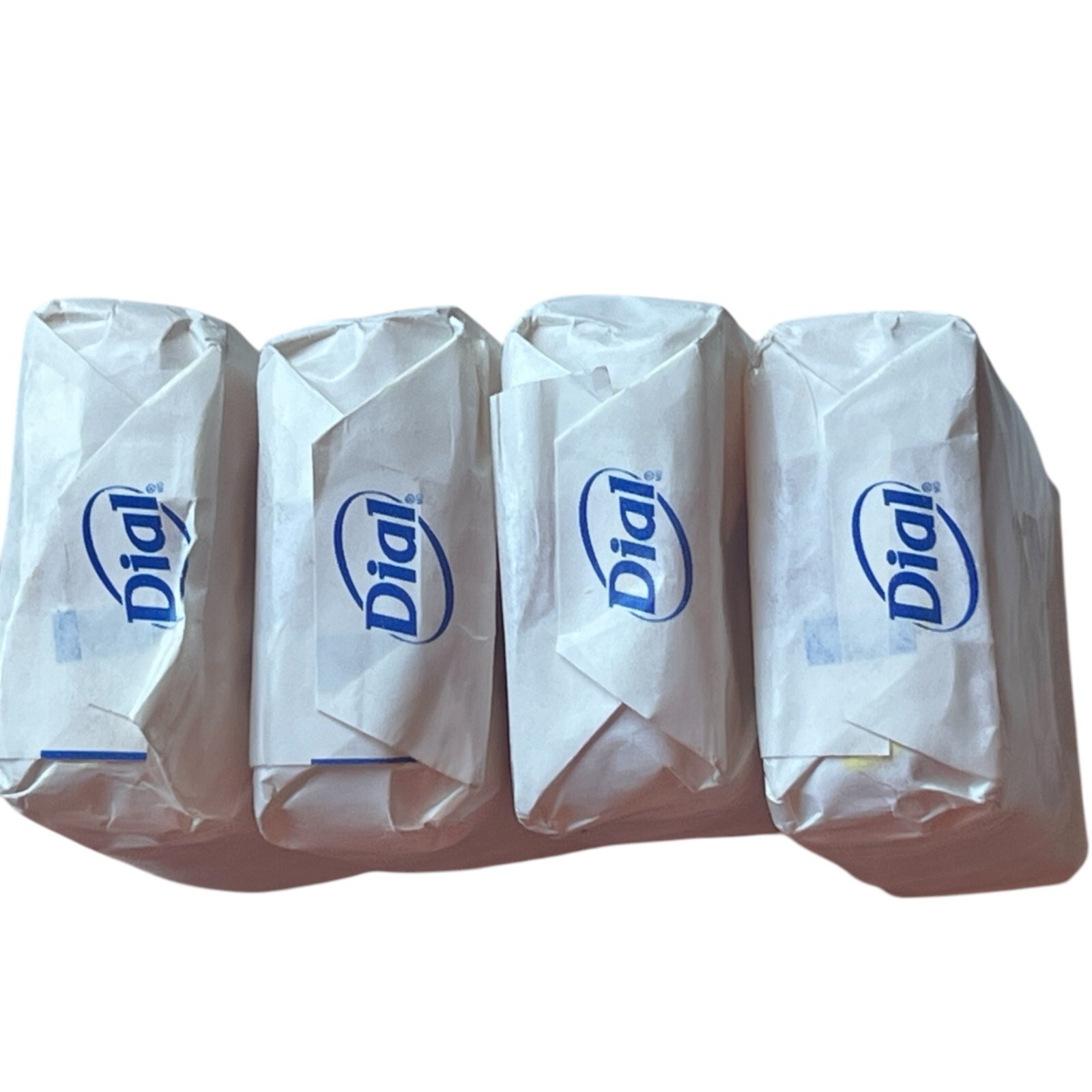 Dial Antibacterial Deodorant Bar Soap 4 Pack White Unopened with Logo