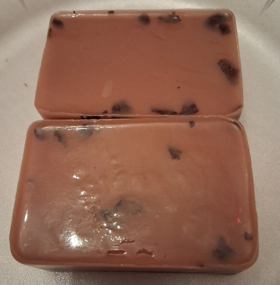 Set Of 2 Rose Petal Soap