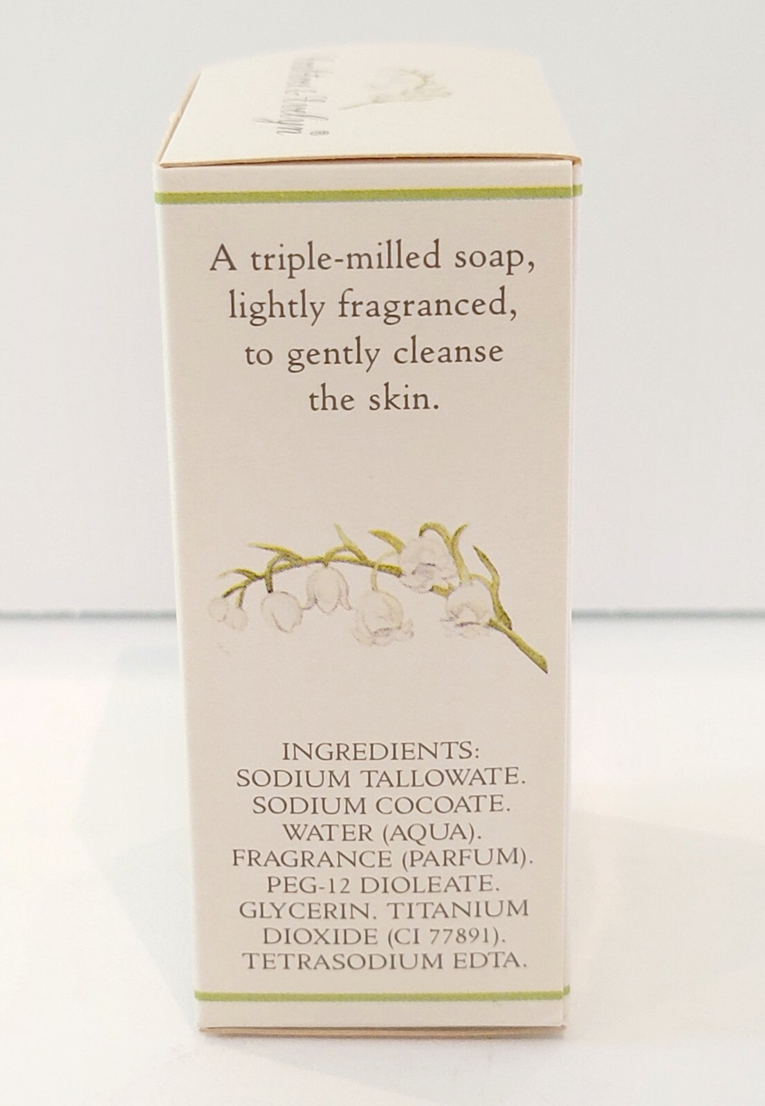 Crabtree Evelyn Vintage Bar Soap 3.5 oz Lily of the Valley w/box Switzerland 90s