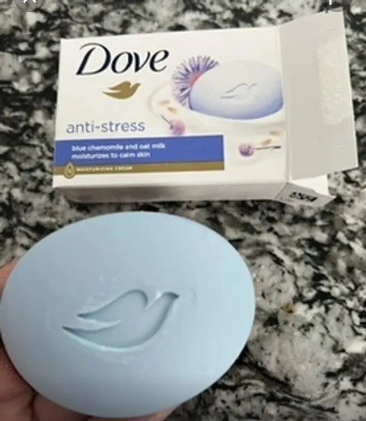 NEW! DOVE (4-BARS) 3.75 Oz (106g) ●ANTI-STRESS● Moisturizing Beauty Cream Bar🫧.