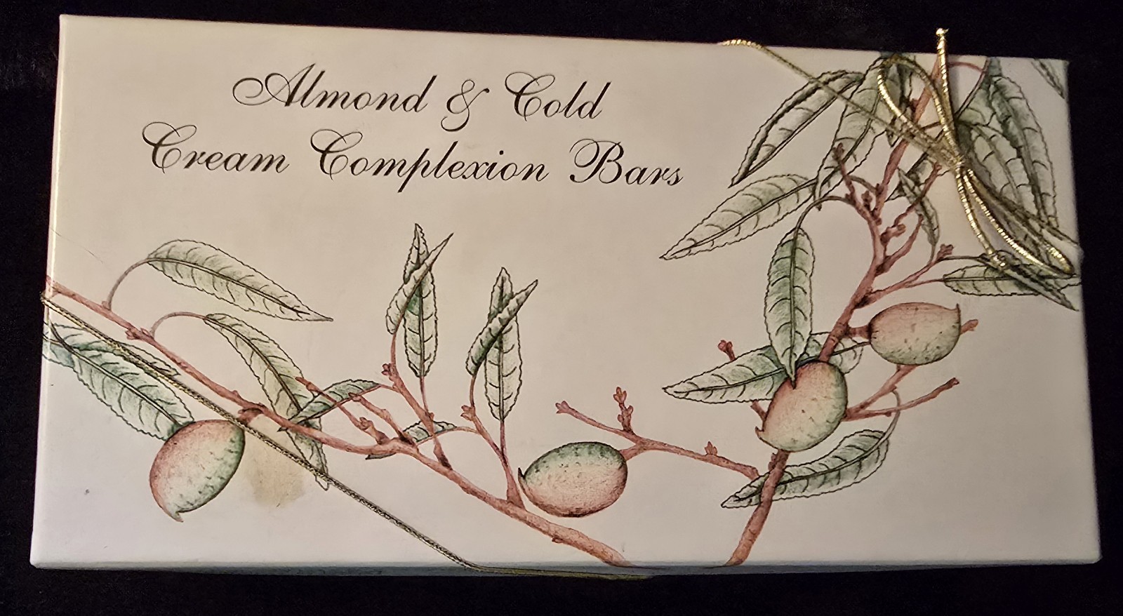 Vintage ✨ Almond & Gold Cream Complexion Bars ✨ Set Of 3 ✨ Made By Fall River