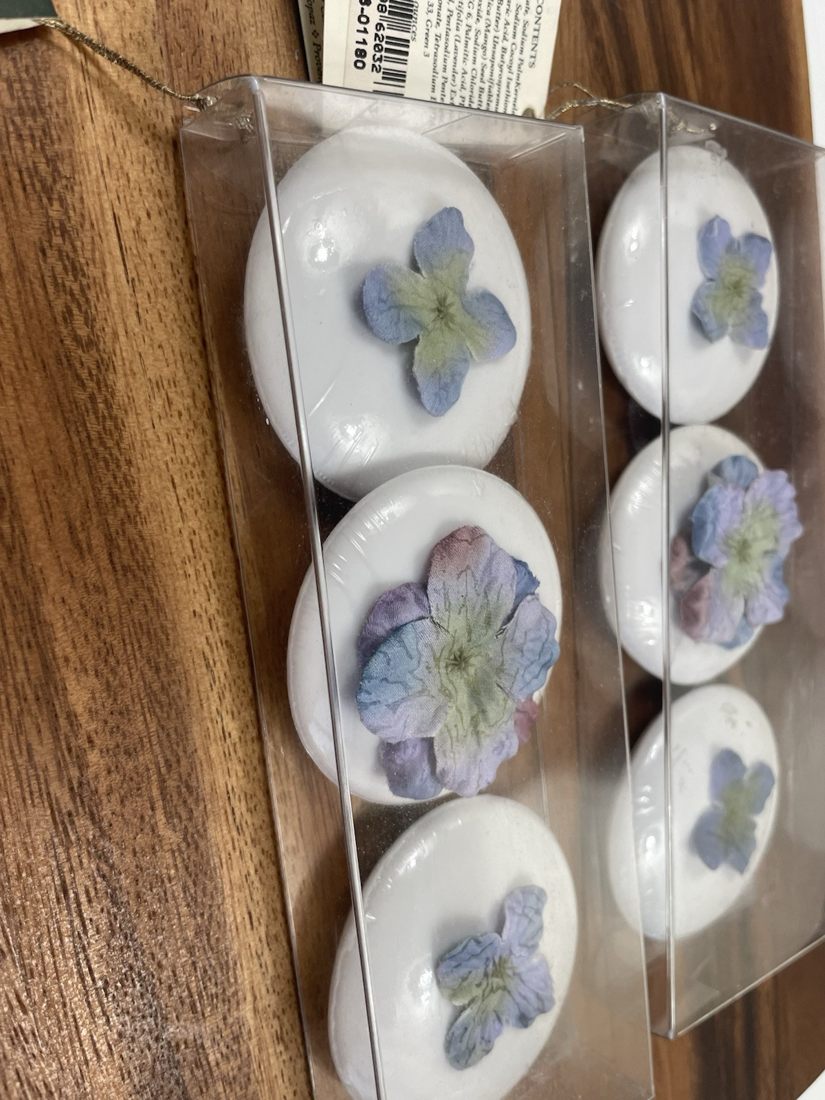 New Lady Primrose Provencal Cream Lavender Luxury Bar Guest Soap (6) 1 oz Bars