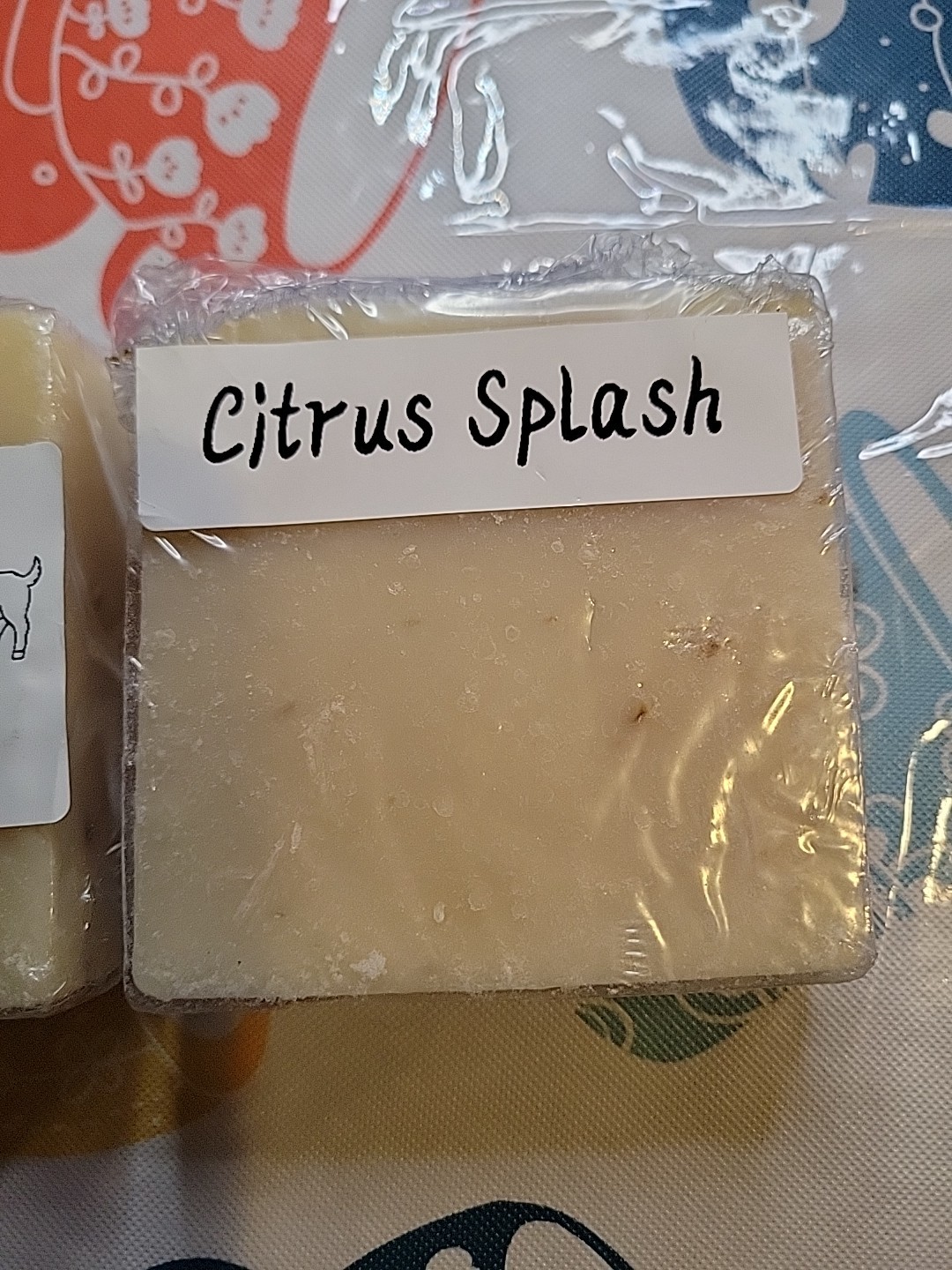 Homemade Goat Milk Soap Citrus Splash
