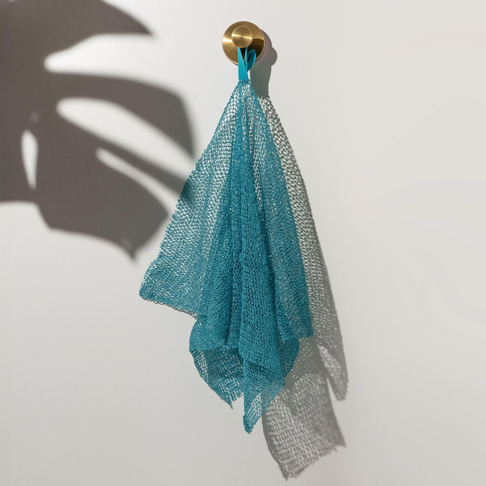 EcoTools Exfoliating Bath Net, Inspired by African 1 Count (Pack of 1), Blue