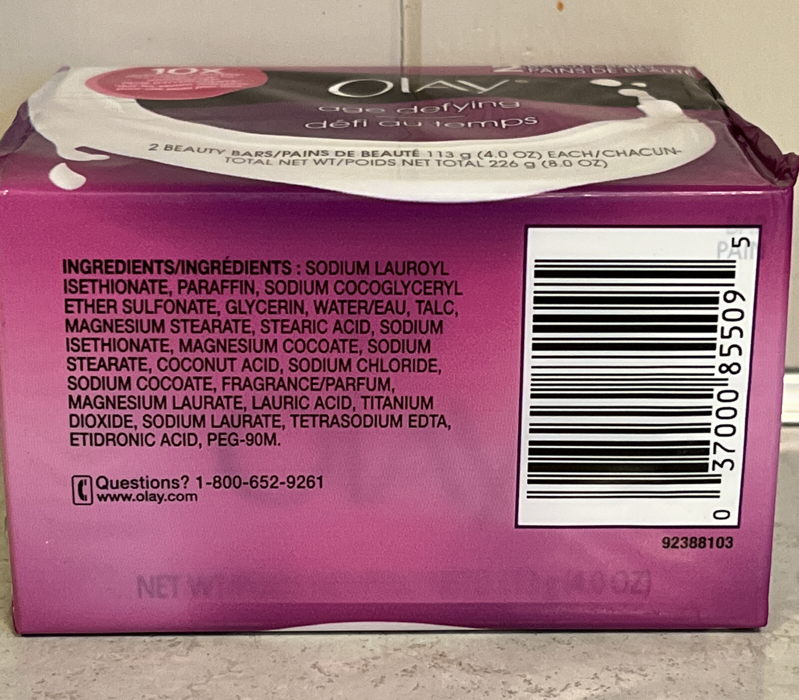 Olay Bar Soap Age Defying Beauty 2 Pack Old Formula More Moisturizers