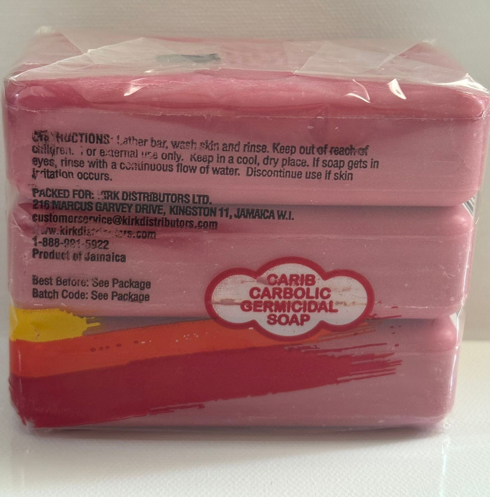 Jamaican Germicidal Carbolic Soap – 9 – Tariffs are paid by us for US