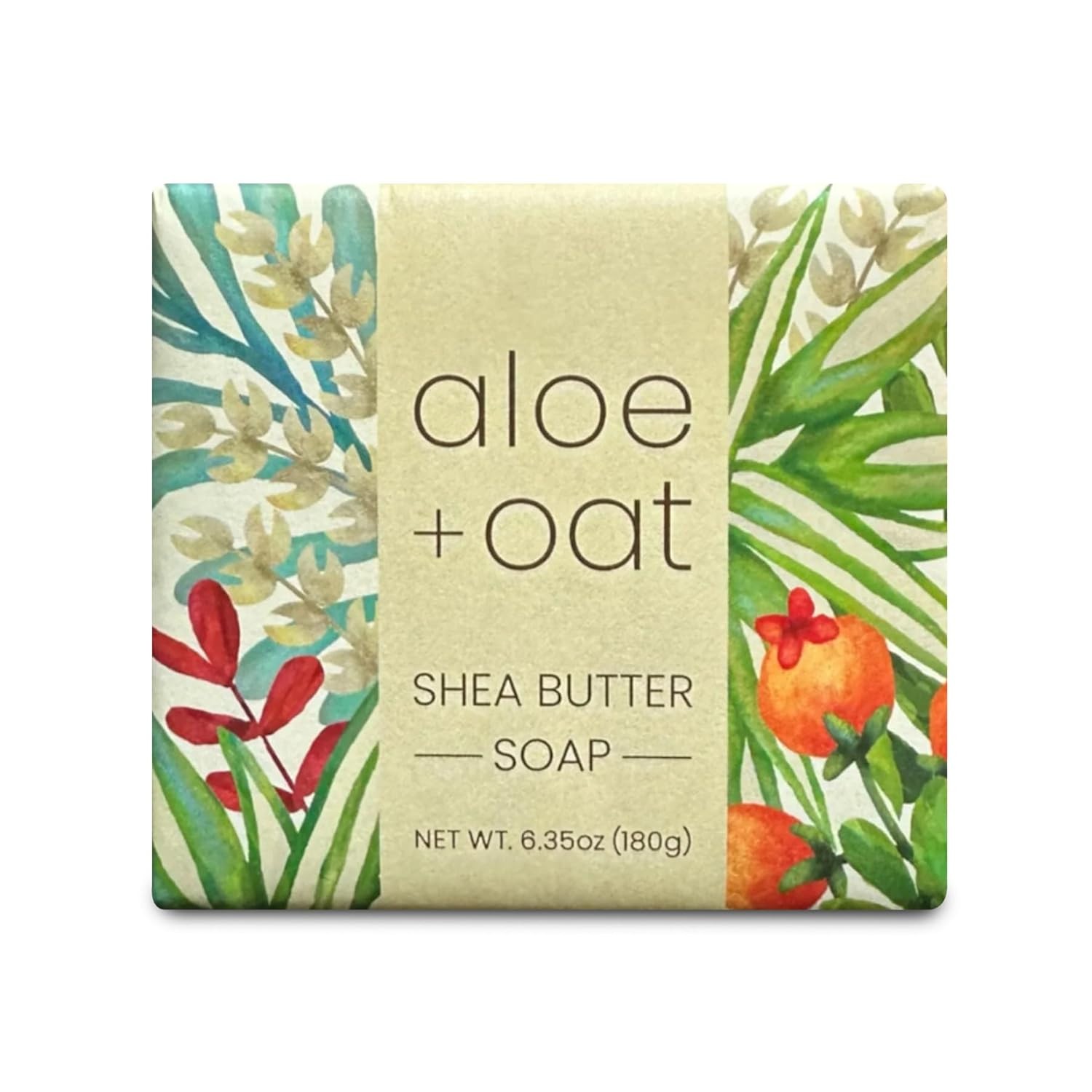Greenwich Bay Mini Botanical Soap Bars, Aloe and Oat, 12 Pack, 1.9 oz Each Wrap