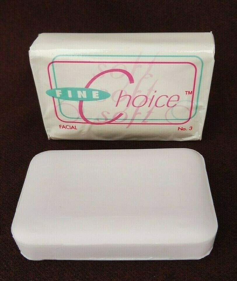 5 or 100 ea ~ Fine Choice Facial Naturally Fine Vegetable Oil Base Soap No.3