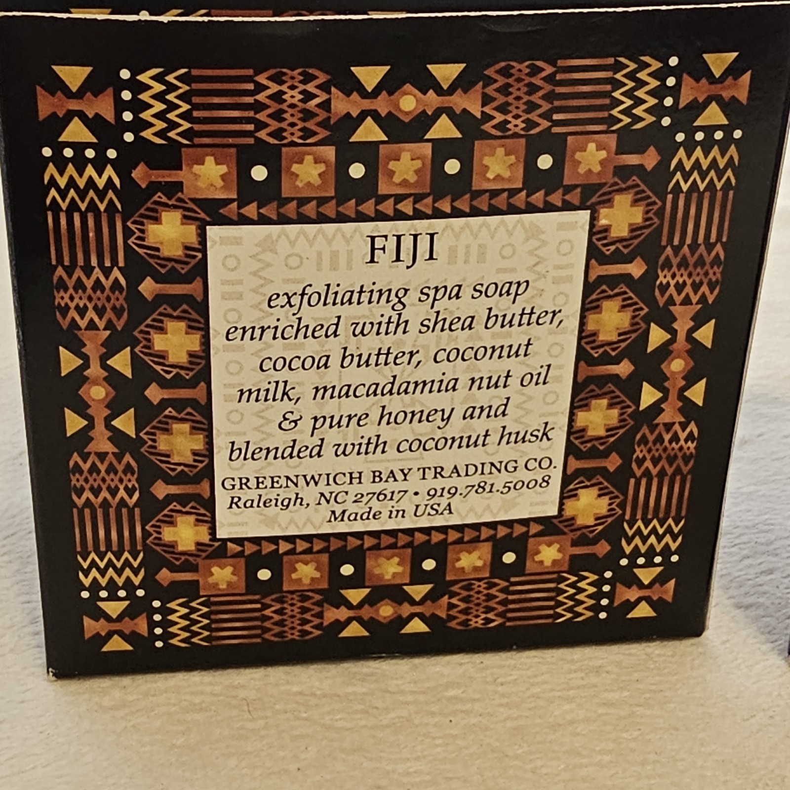 Greenwich Bay Trading Co. Destination Collection: Fiji And Paris. Lot Of 2 Soaps