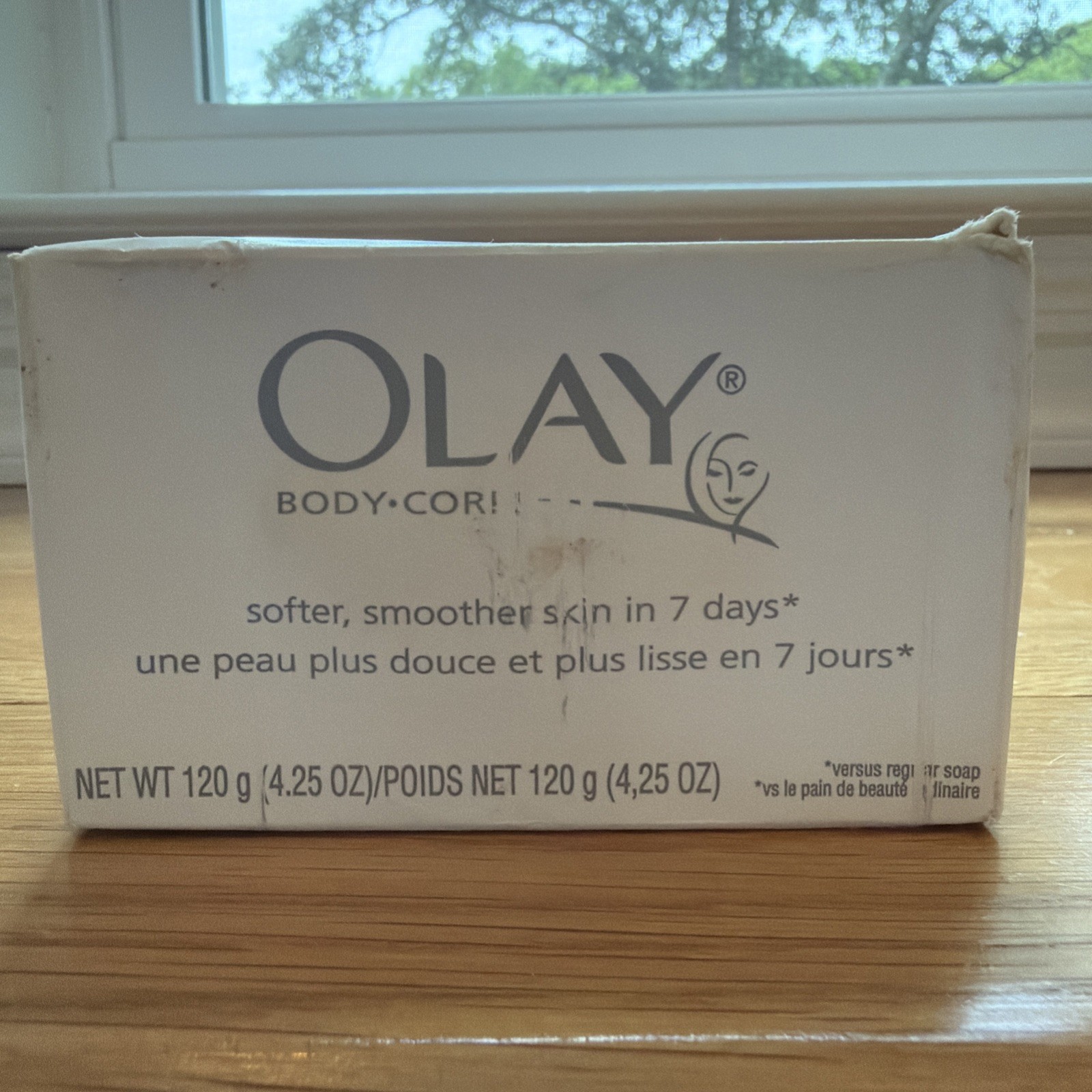 Vtg Olay Body*Corps Bath Bar 4.25 Oz. NIB softer, smoother skin in 7 days