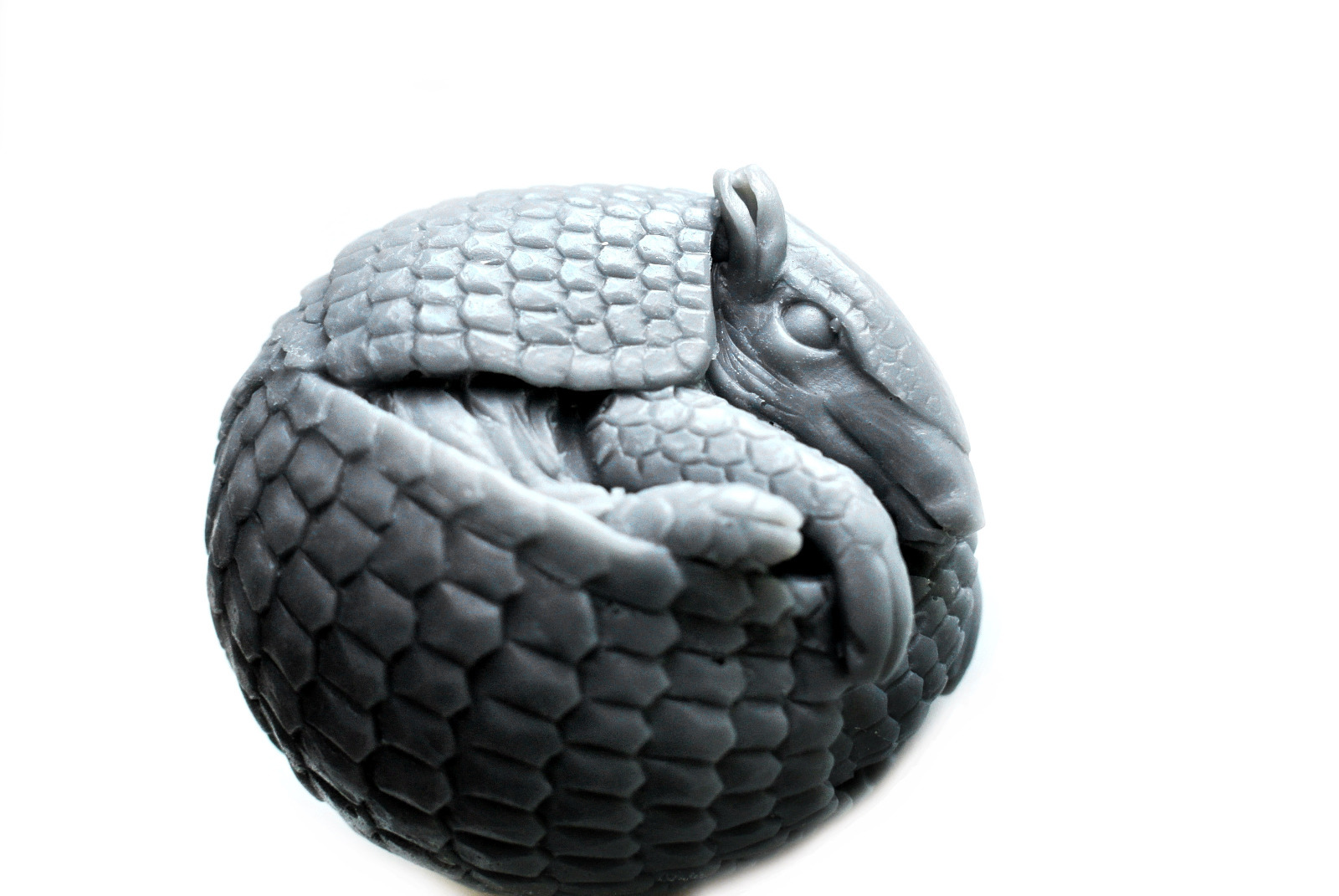 Armadillo Soap – Gray Brazilian Armadillo – Handmade Animal Soap Ball