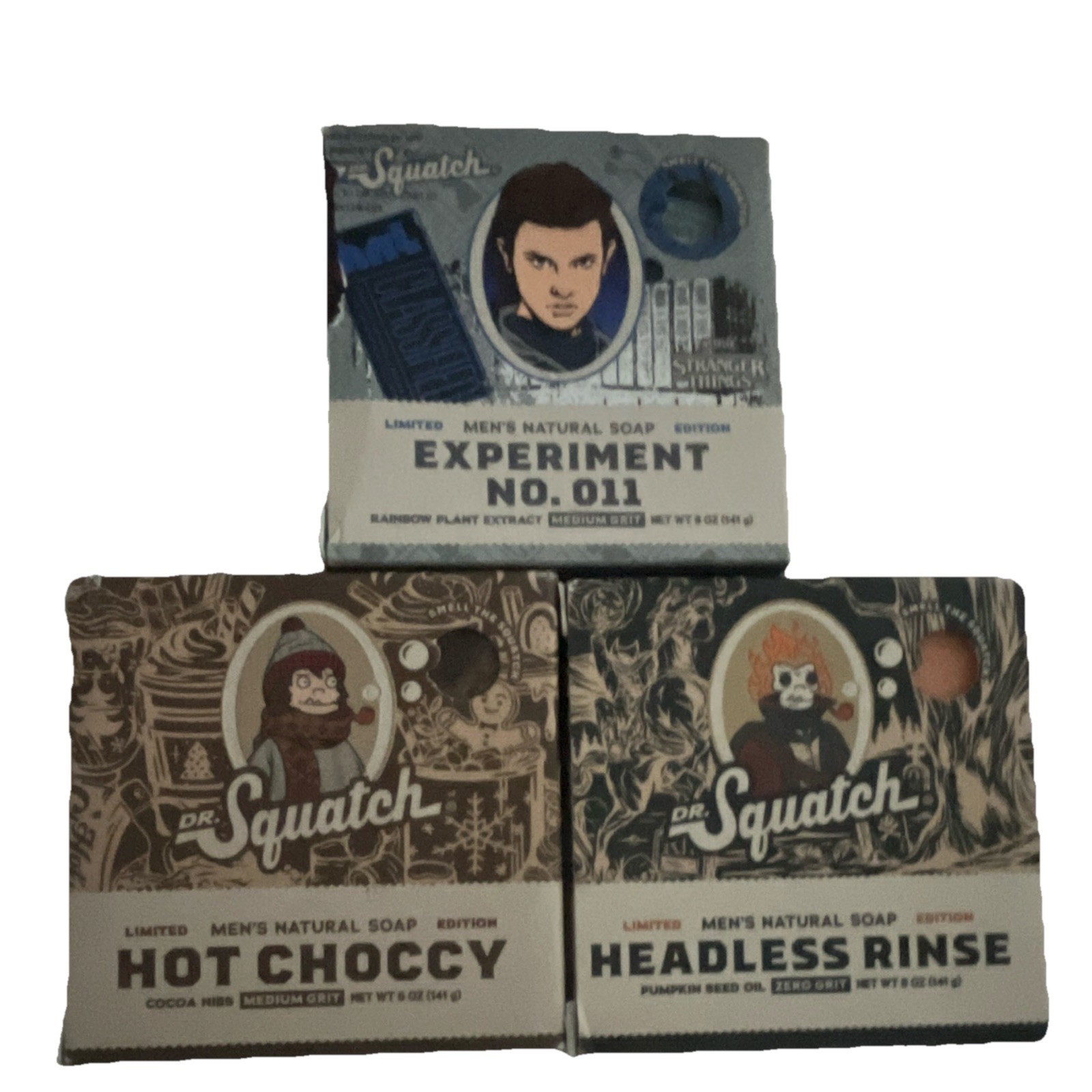 Dr. Squatch Men’s Natural Soap Set Limited Edition Experiment No. 011 6 oz