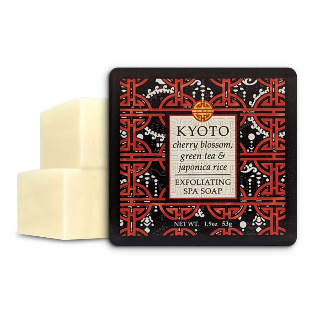 Greenwich Bay 1.9oz Soap, Kyoto – Set of 4 (R5H042)