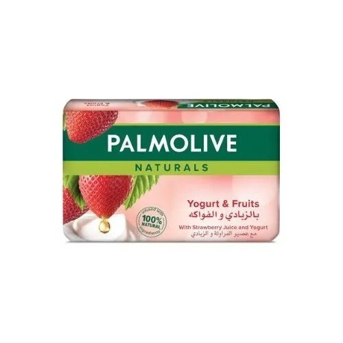 Palmolive Naturals Whitening Bar Soap With Strawberry Juice & Yogurt 90g 15 Pcs