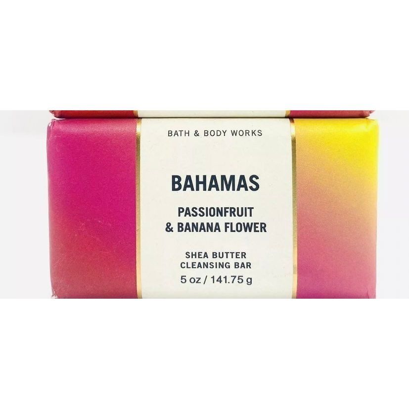 Bahamas Passionfruit & Banana Flower Shea Butter Cleansing Bar by Bath and Body