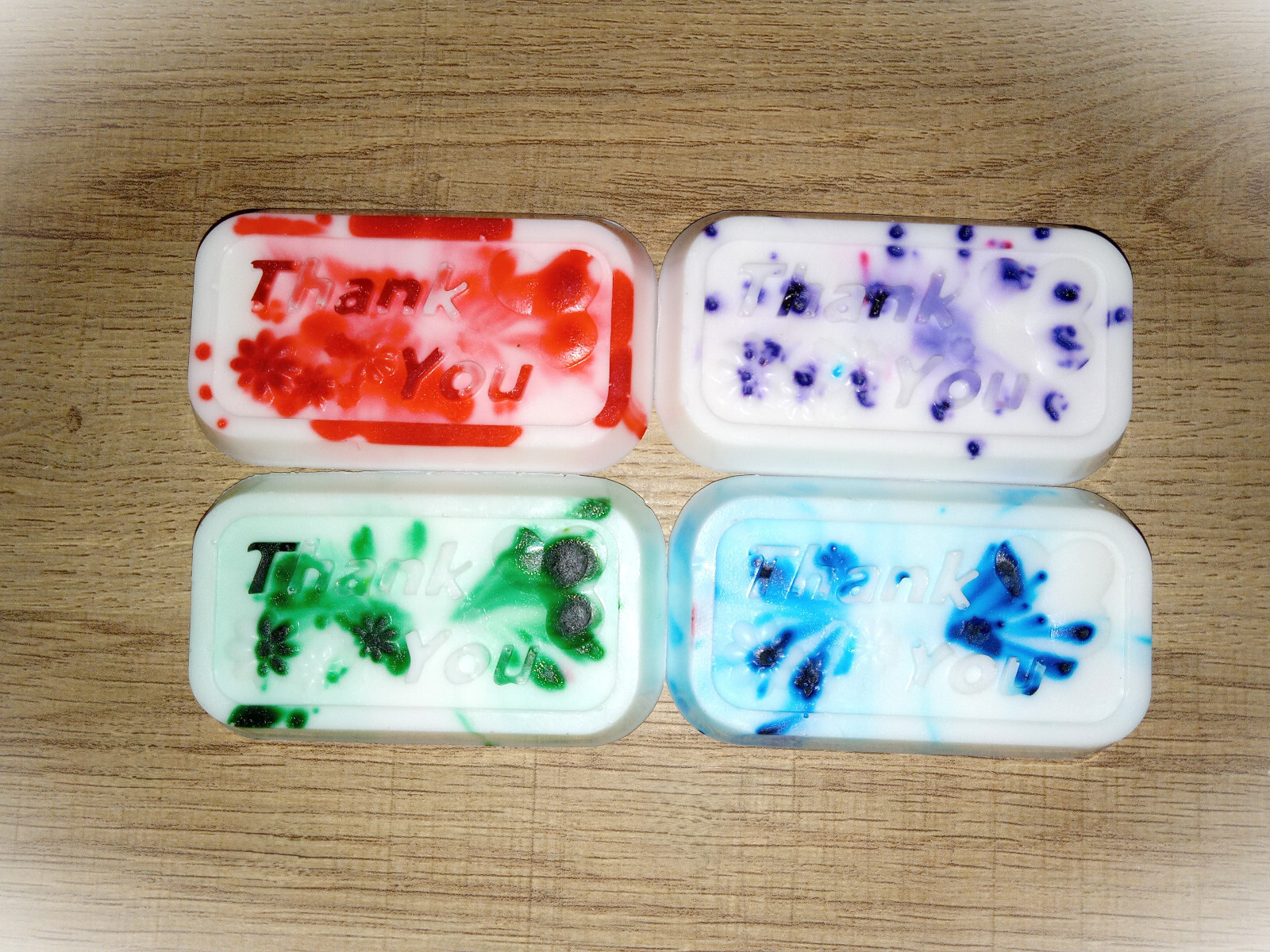 3 pc Thank You Soap set, choice, favors, scent, FREE ship, 180+ scents, gifts