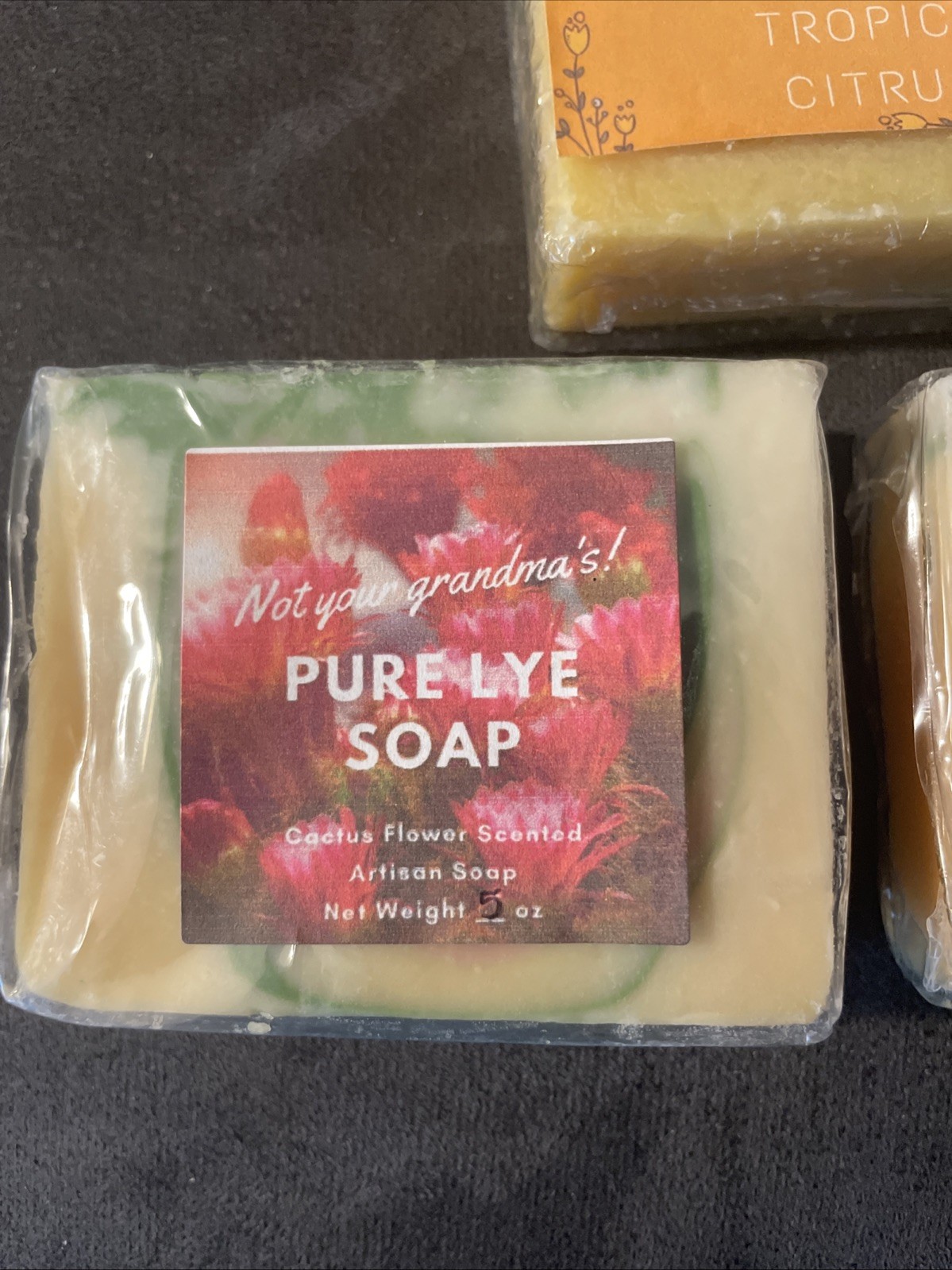 (3), 2,Pure Lye & 1, Tropical Citrus Soap Bar From Denver Soap & Candle Co. Read