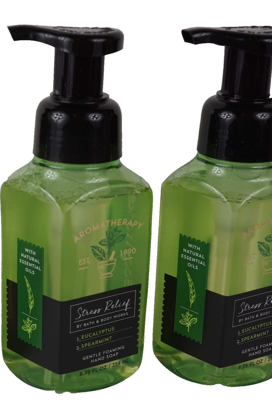 BATH & BODY WORKS AROMATHERAPY STRESS RELIEF EUCALYPTUS SPEARMINT HAND SOAP