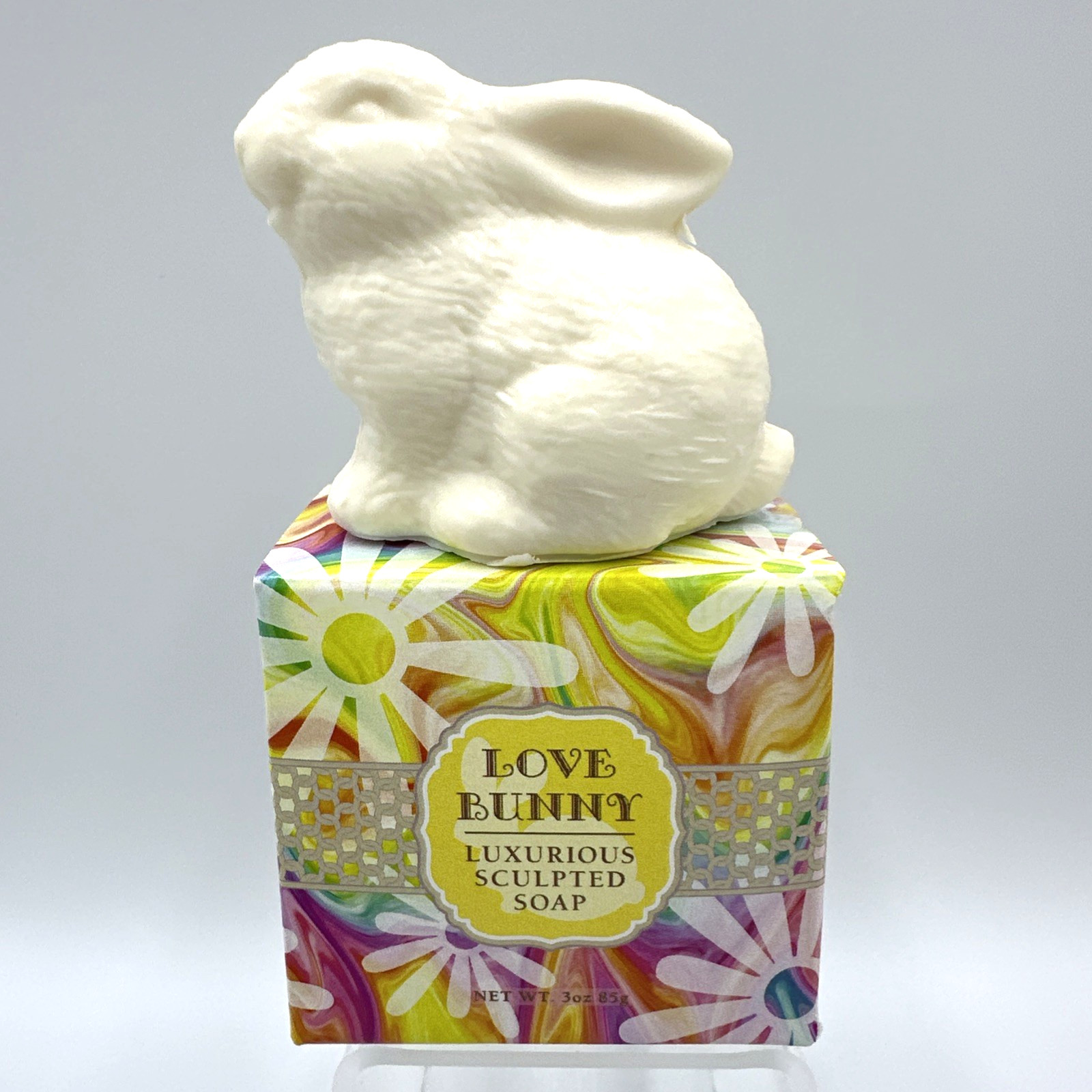 Greenwich Bay Love Bunny Sculpted Soap Lot Of 6 (3oz Each) 2.5 x 3 Inch