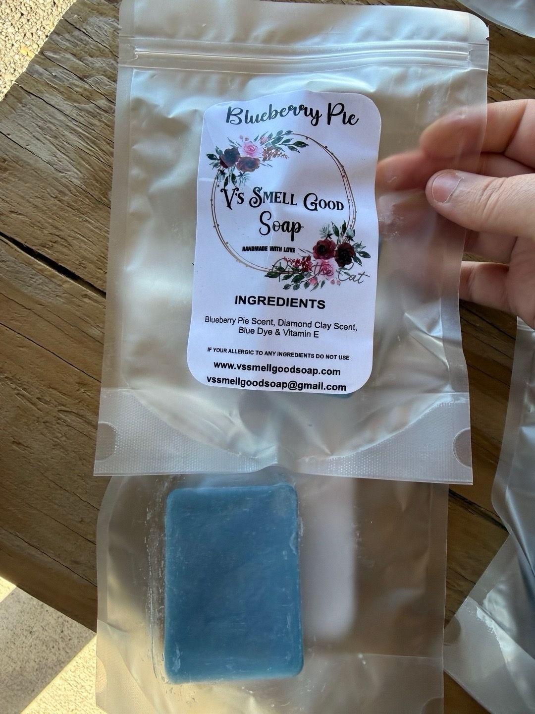 V’s Smell Good Soap Handmade Moisturizing Body Bar Soap Assorted Scents & Shapes
