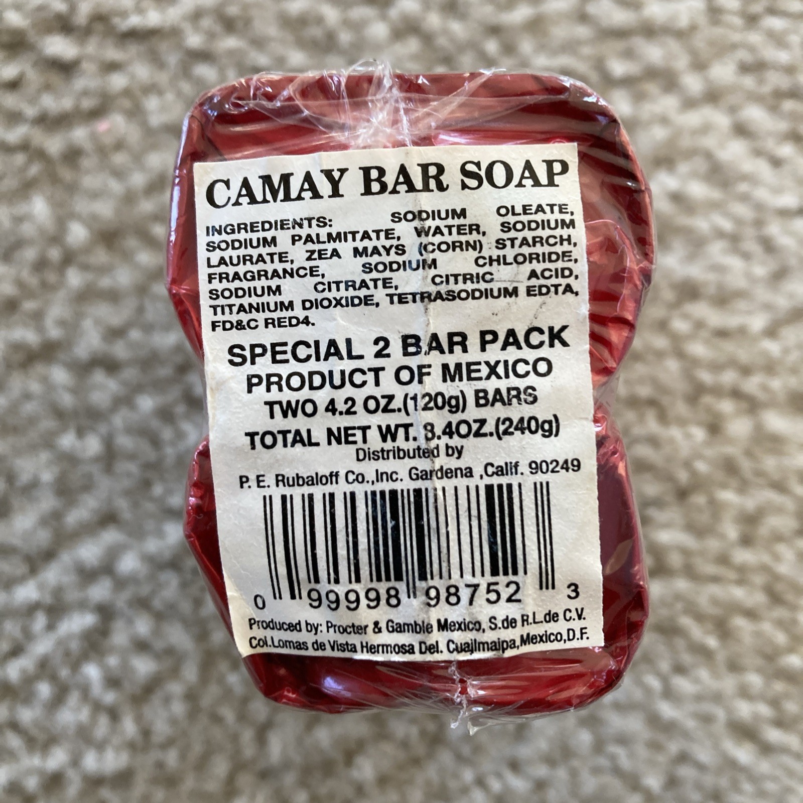 Camay Clásico Special 2 Pack Soap Bars 4.2 oz Each