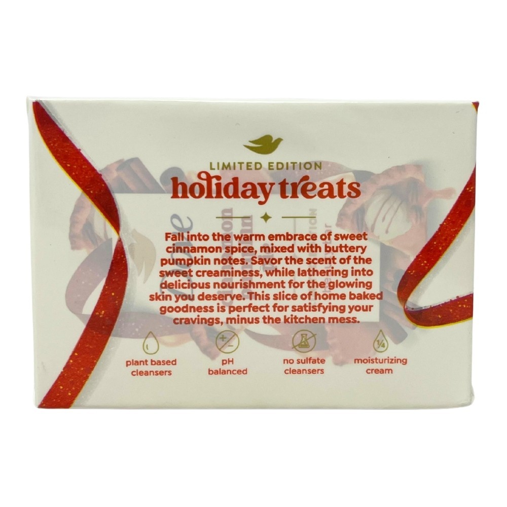 3 Pack – Dove Beauty Bar, Cinnamon Pumpkin Pie, 3.75oz, 4 Count (12 Total Bars)