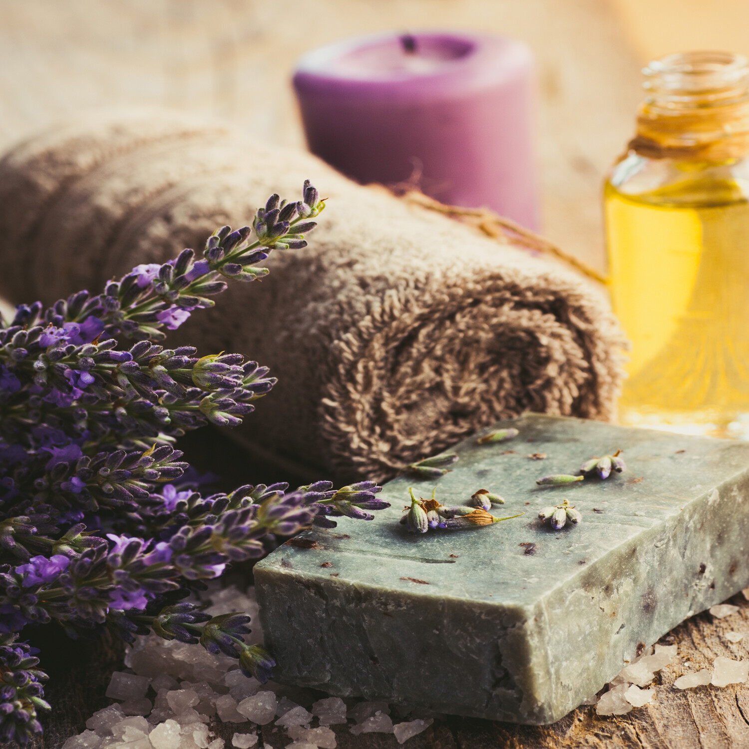 Lavender Charcoal Soap Bar – Natural Organic Handmade Exfoliating Soap