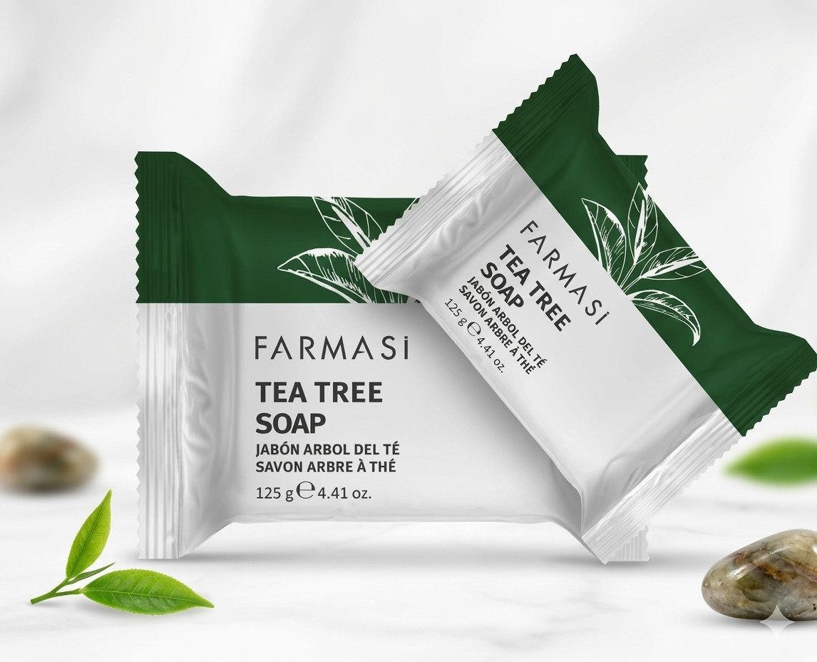 Set 2 Farmasi Tea Tree Soap Bar, Antibacterial. Free Shipping!!