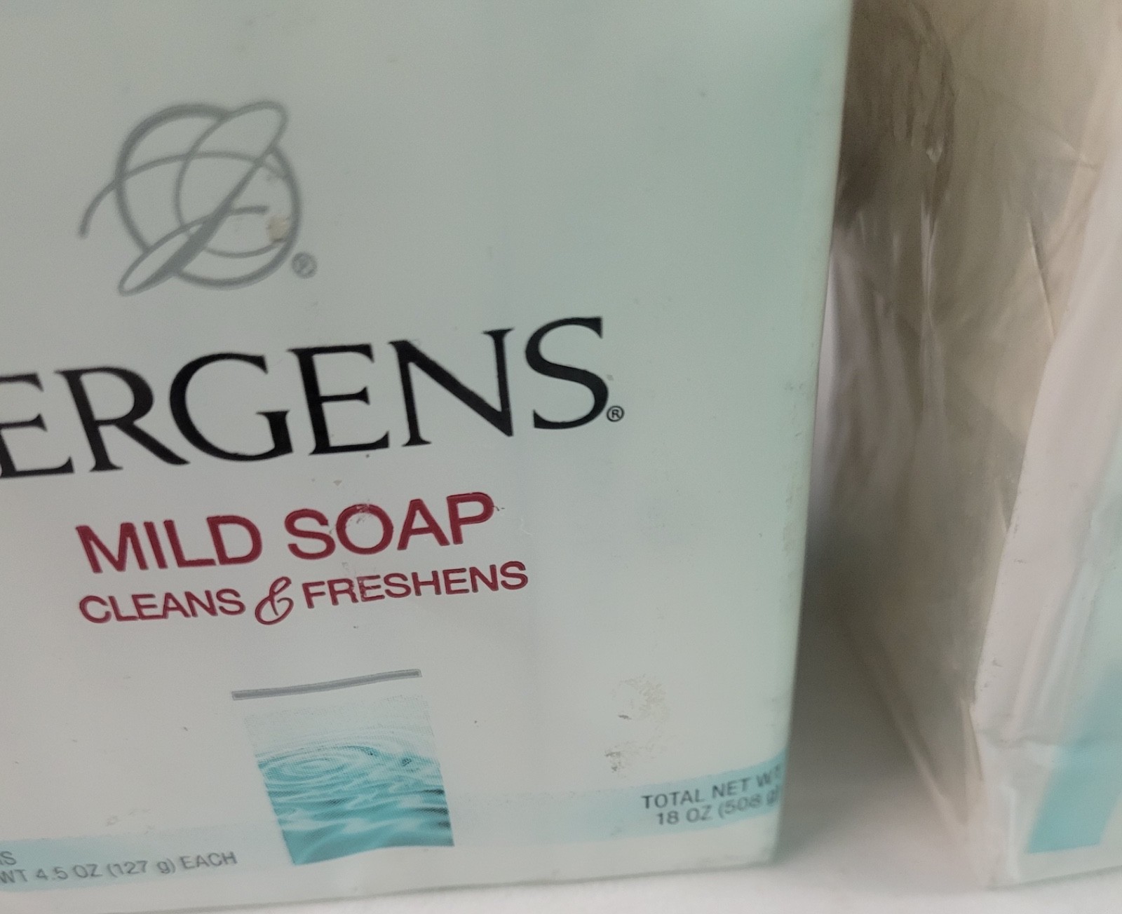 8x Lot Jergens Mild Soap 4.5 Oz Bars W/ Tallow & Tallowate (2x Pack of 4 Bars)