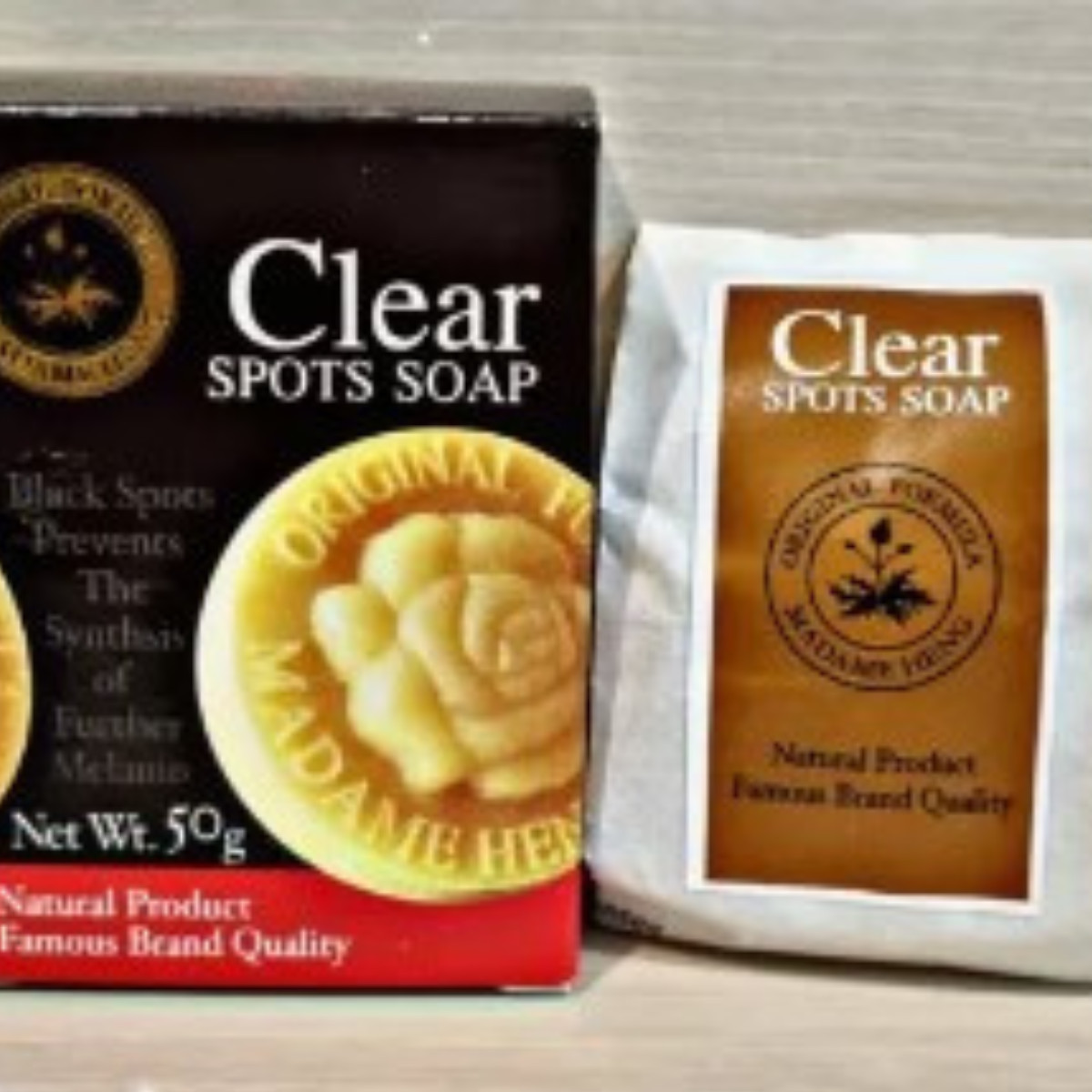 Soap Heng Madame Clear Spots Natural Herbal Acne White Skin Lightening White x 6