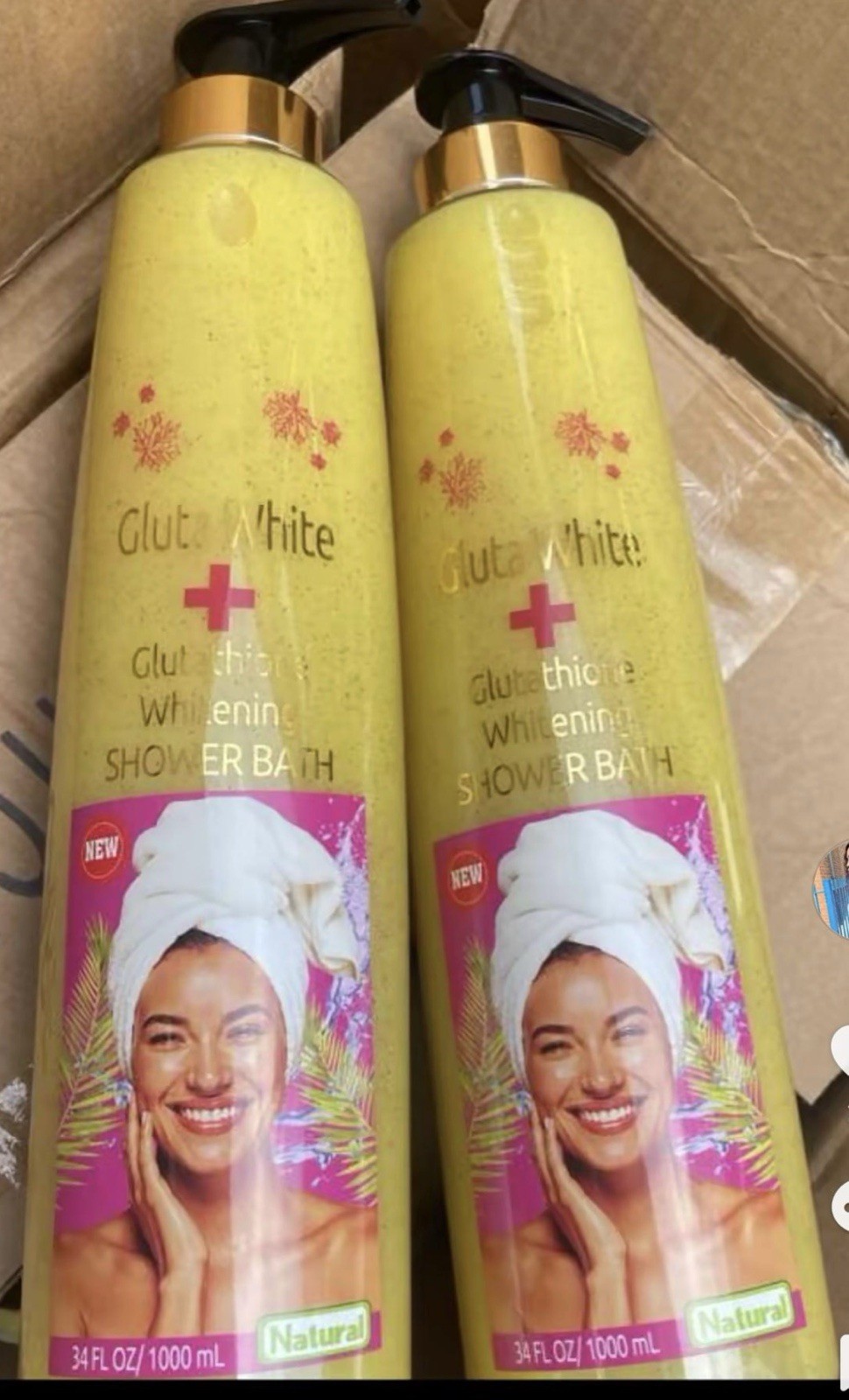1x Gluta White Bath Soap Whitening Skin
