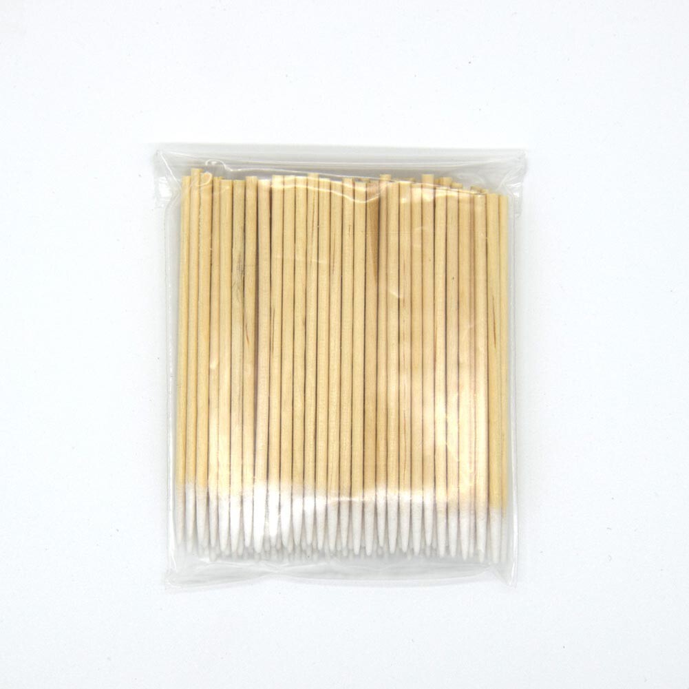 Cotton Swabs Pointed Swab Applicator Wooden Sticks Applicator 100PCS/Set