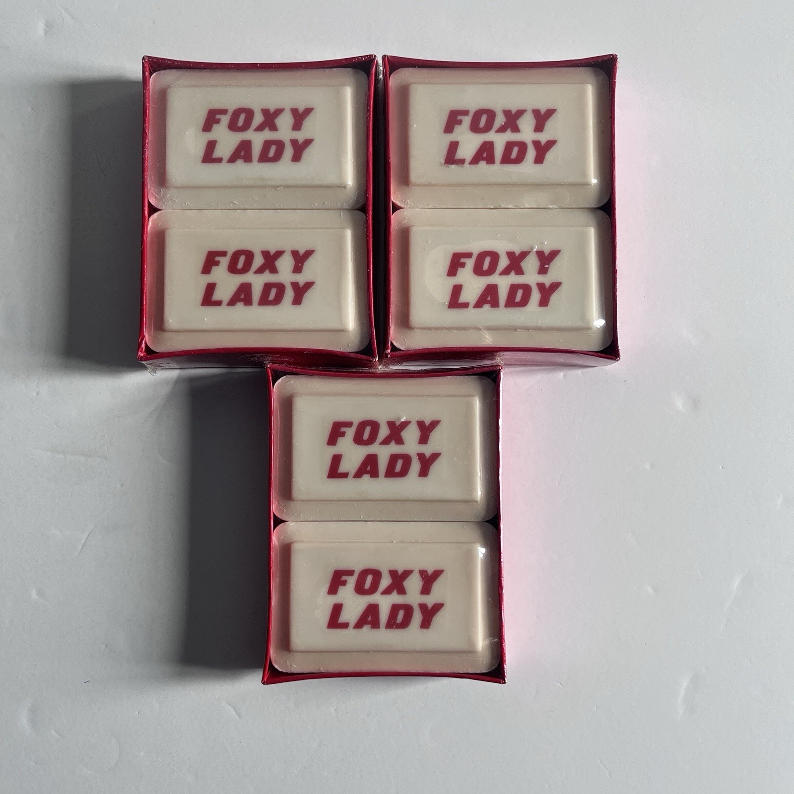 Vintage Katherine Gray Soap French Milled Soap Foxy Lady Lot Of 3