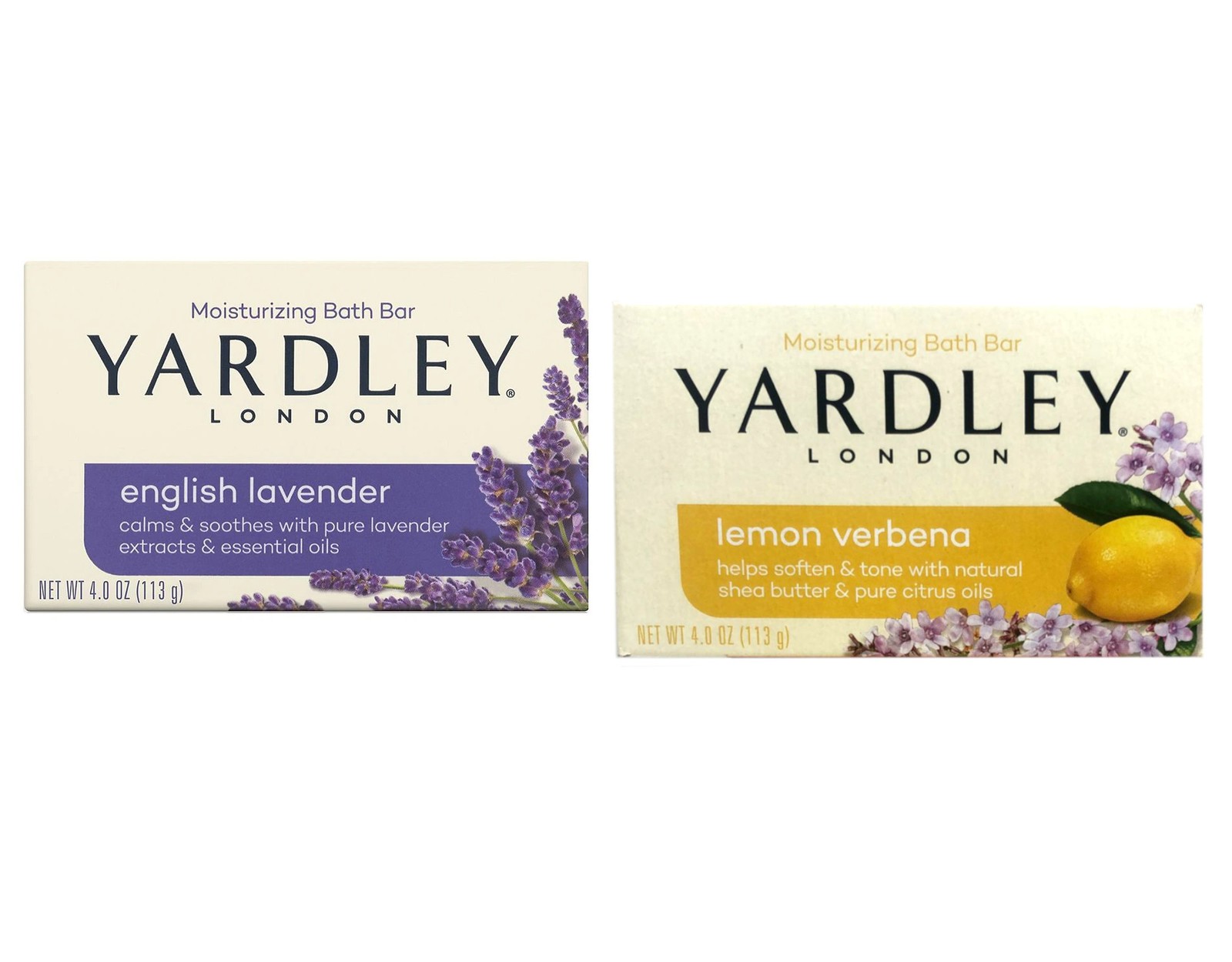 Yardley London Soap Bath Bar Bundle – Pack of 10 Bars, Two Of Each