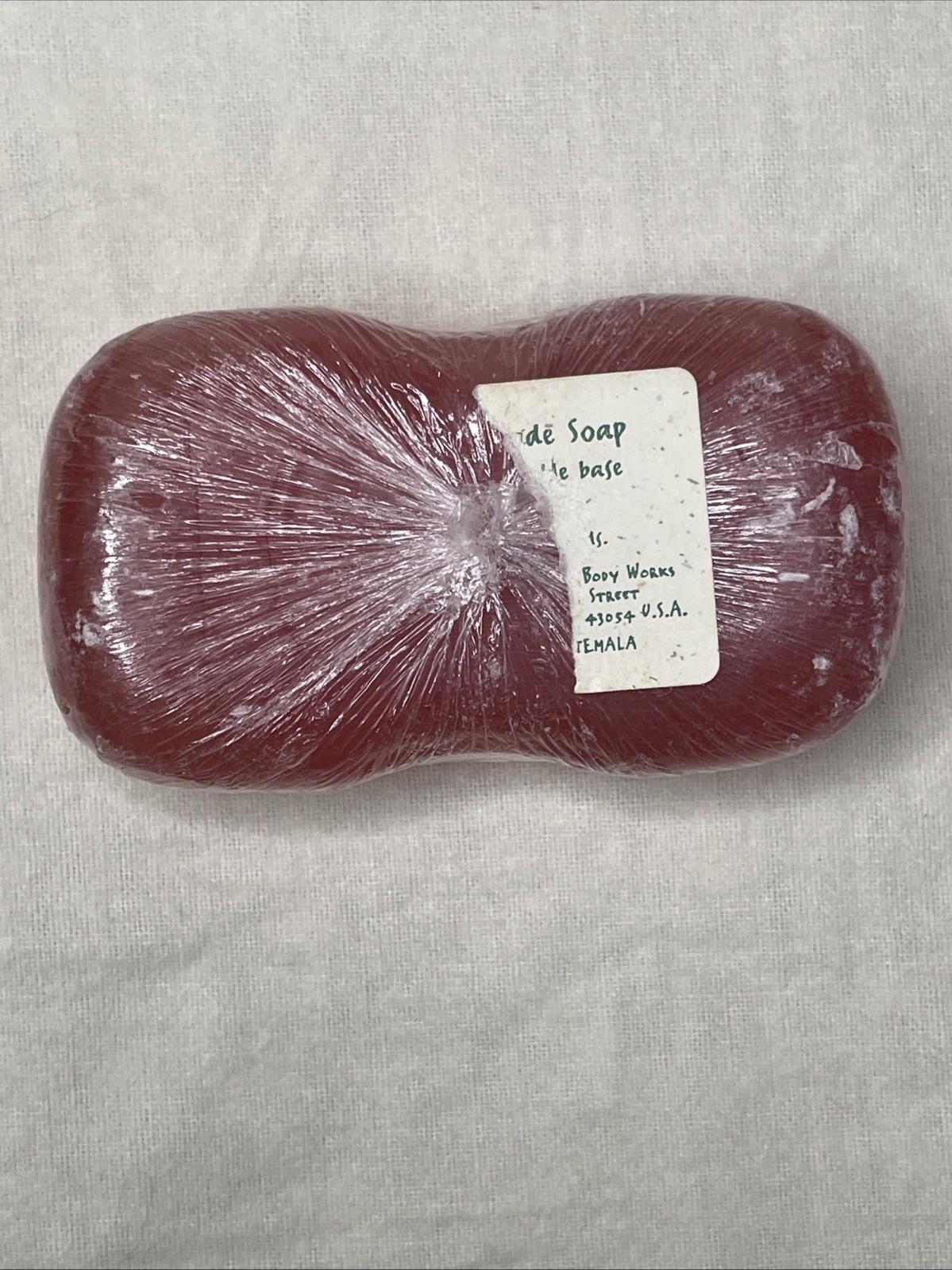 Vintage Bath & Body Works Strawberry Lemonade Glycerin Bar Soap 4.5 oz SEALED