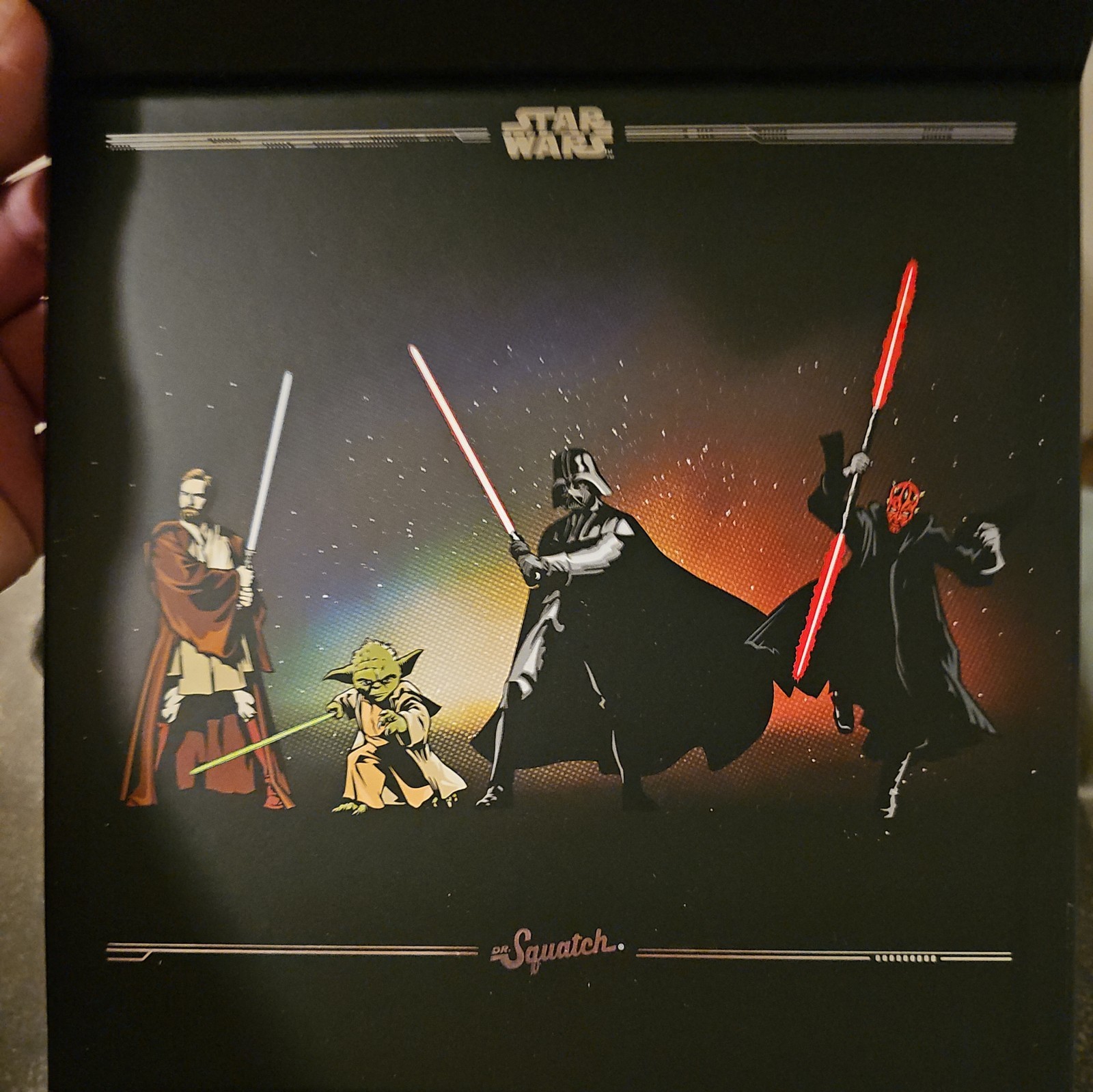 Dr. Squatch Star Wars Limited Edition Soap Set Collection 1 Four Brics New rare