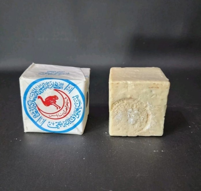 Al Naama Arabic Soap Bar Red Ostrich Logo Original Egyptian Soap