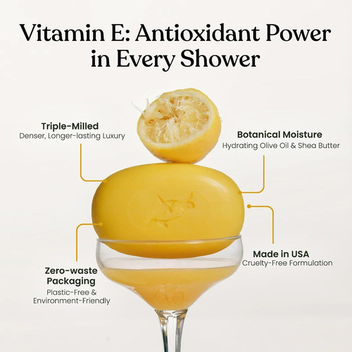 Elliqua No. 1 Vitamin E Revitalising Body Bar – 3.5 Ounce (Pack of 1)