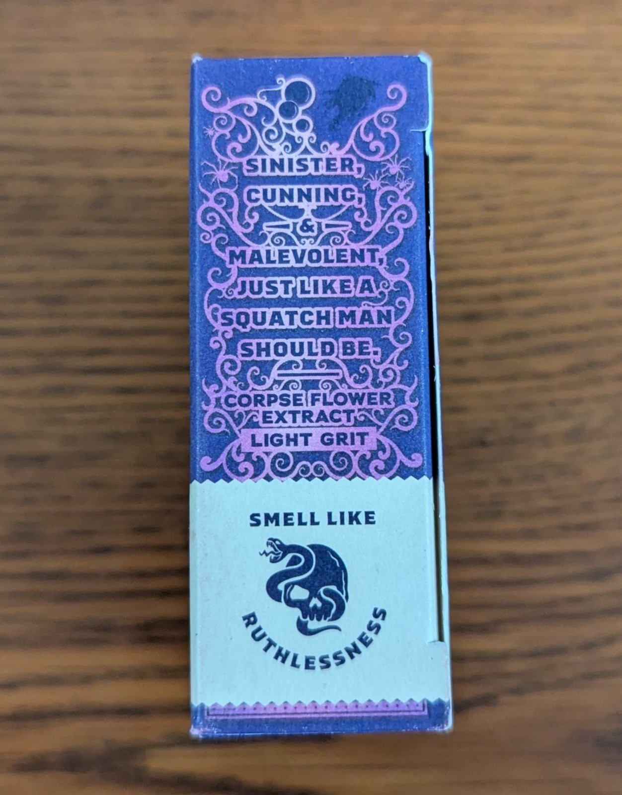 3 DR. SQUATCH LIMITED EDITION HARRY POTTER “YOU KNOW WHO” MEN’S NATURAL BAR SOAP