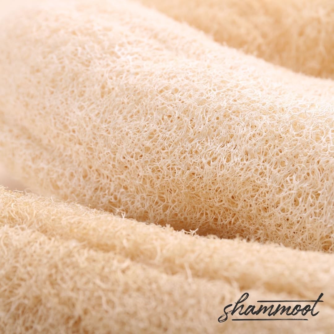 Natural Loofah Exfoliating Body Scrubber – Jordanian Natural Loofah Sponge