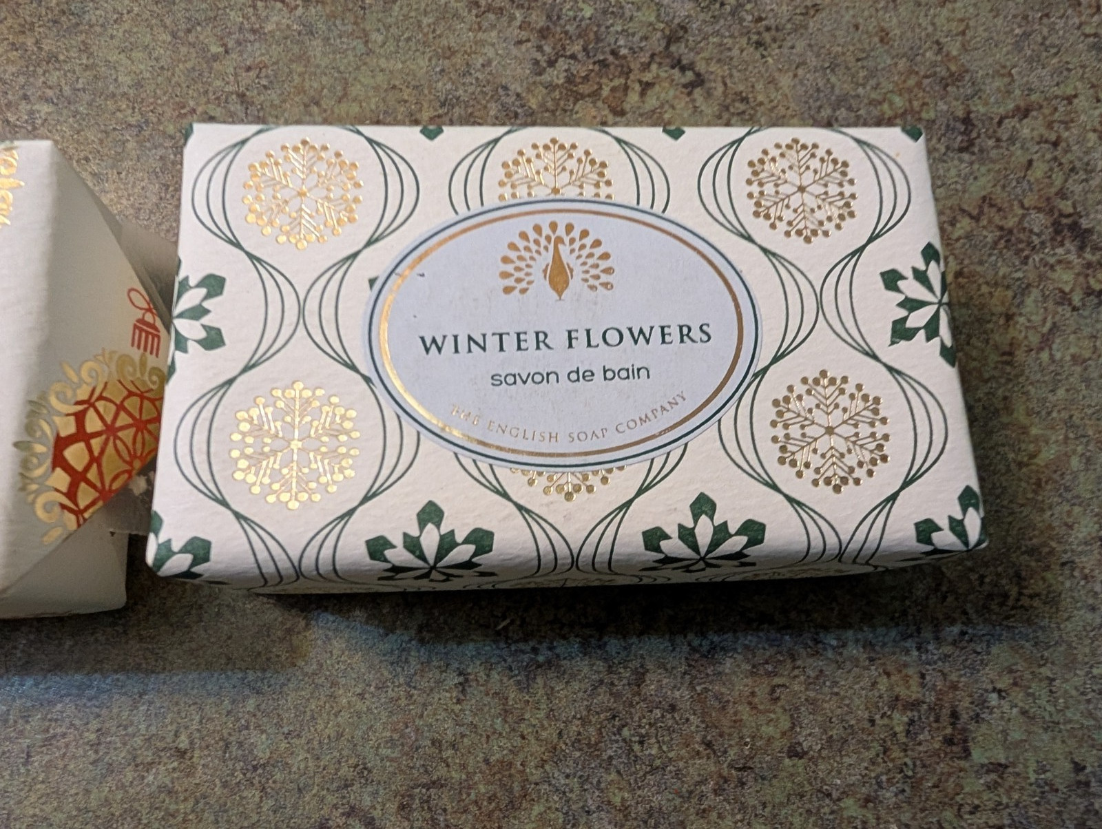 2pc Bath Bar Soap Savon de Bain England 7oz 200g Each NEW SEALED Shea Butter