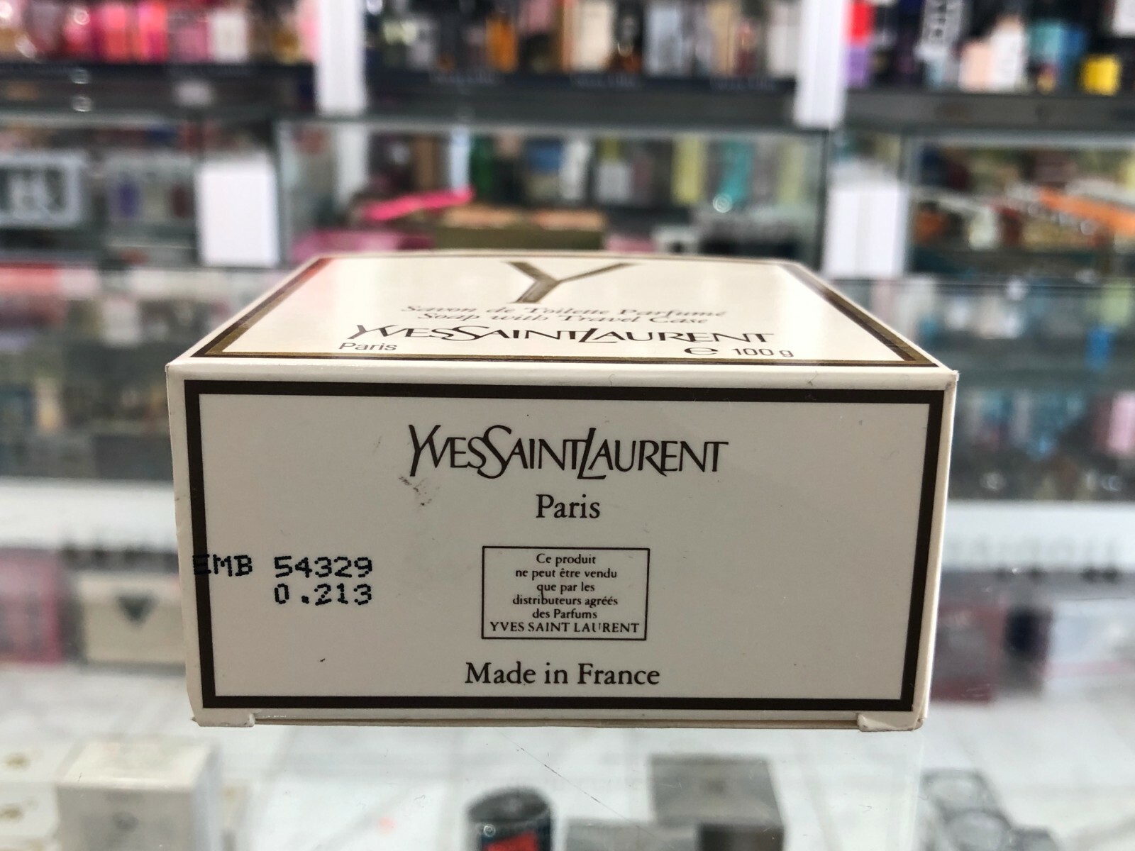 YVES SAINT LAURENT SOAP WITH TRAVEL CASE 100 G