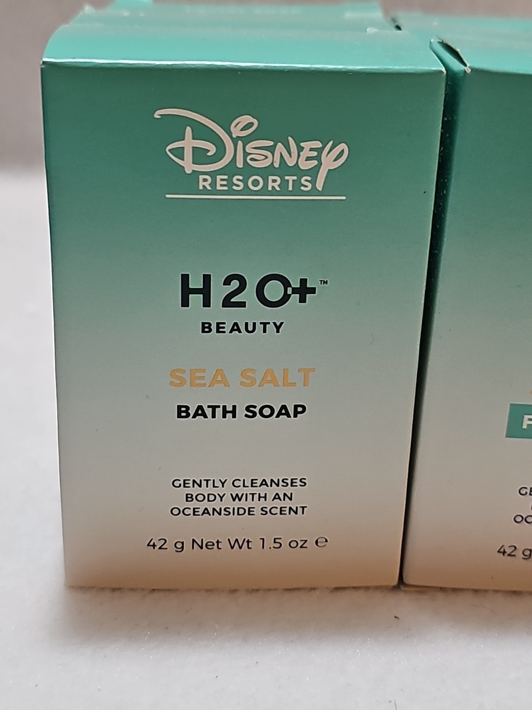Disney Resorts H2O+ Beauty Sea Salt Facial Soap (6) Bath Soap (2) Lot Of 8 Total
