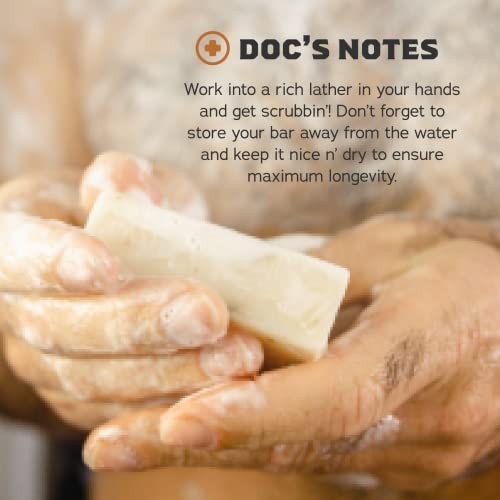 Natural Men’s Bar Soap – Cold Process Body Soap with Essential Oils – Bay Rum (5