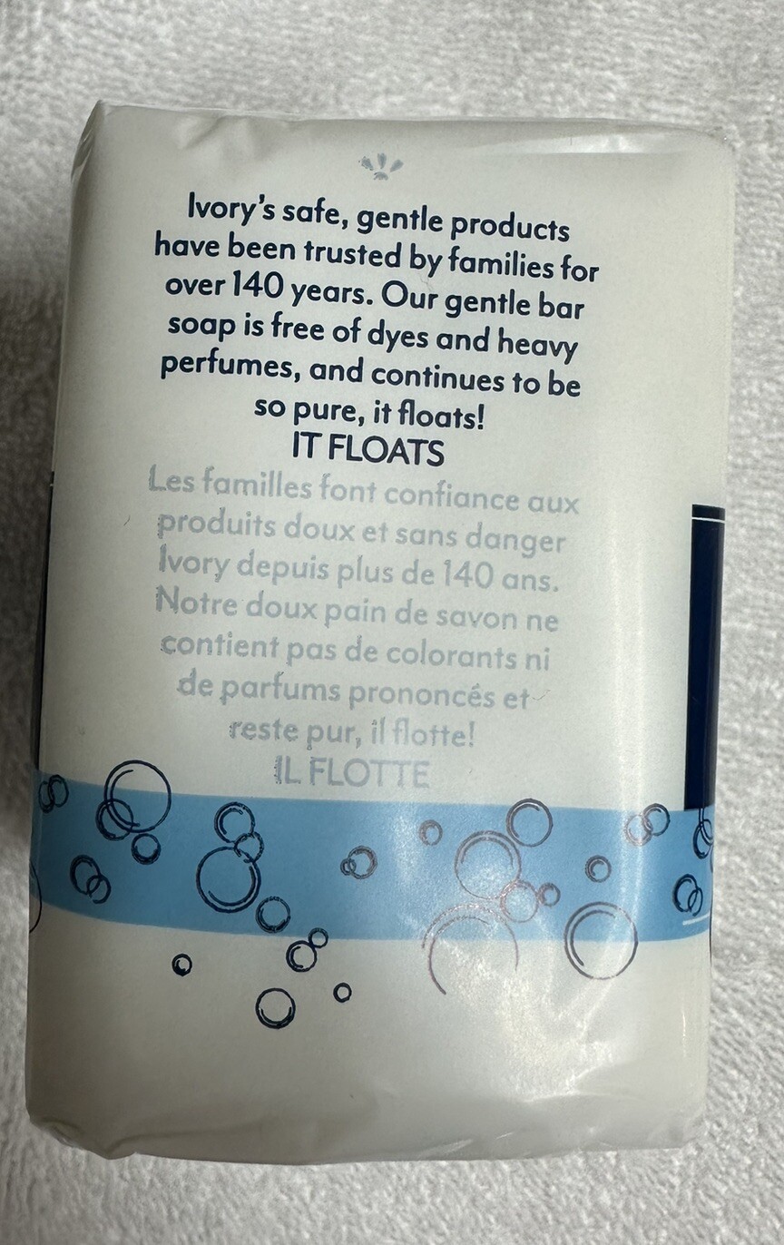 Ivory Soap- New/Sealed- Pack of 3 – 99.44% Pure Clean & Simple-Original Formula-