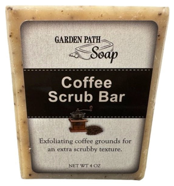COFFEE SCRUB BAR SOAP – Amish Handcrafted Exfoliating, Energizing & All-Natural
