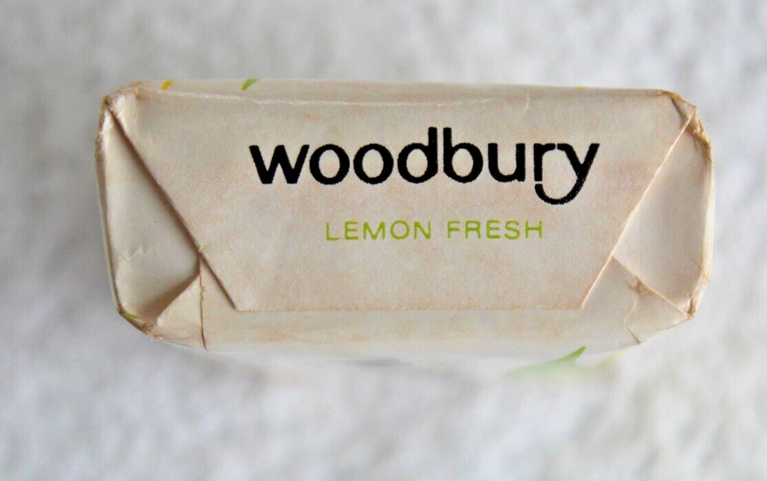 Vintage Woodbury Lemon Fresh Beauty Mild Bar Soap 3oz Unopened