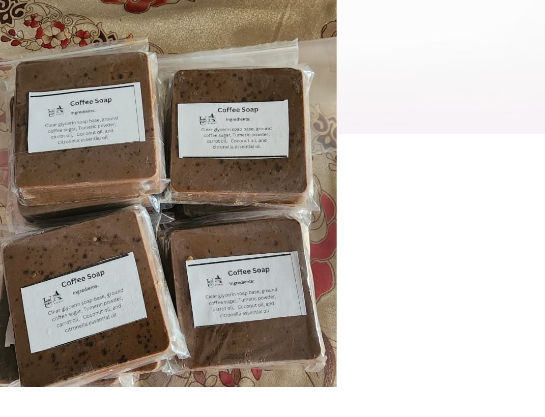 Coffee Bar Soap, Coffee Handmade Bar Soap, Organic Coffee Bar Soap, Coffee Soap