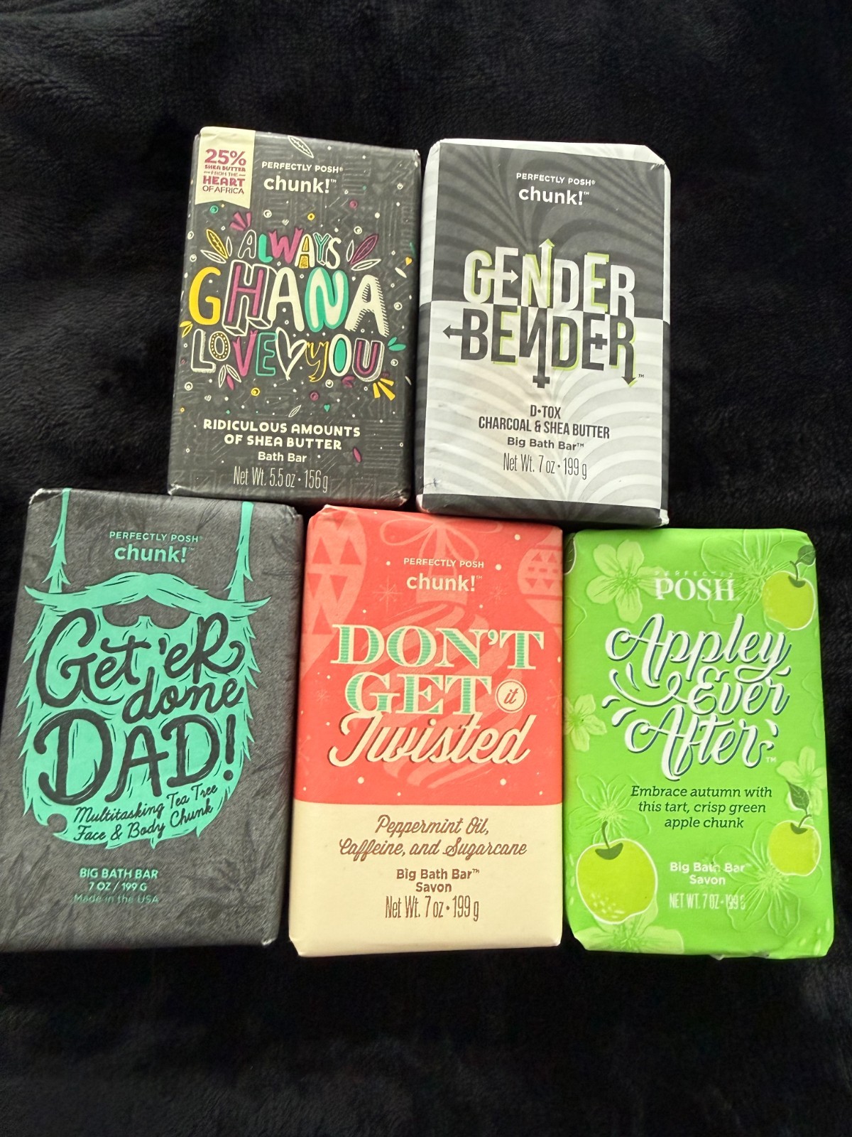 Perfectly Posh Bath Bar Soap New Choose 1